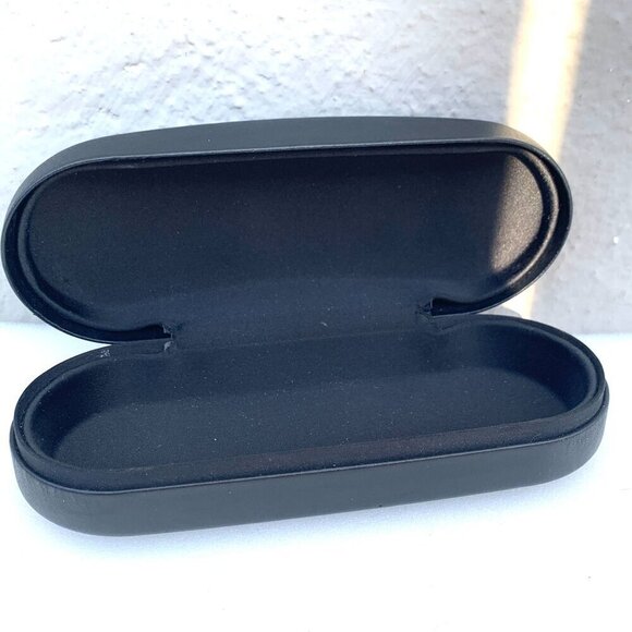 Hugo Boss Black Leather Eyeglasses/Sunglasses Case Protective Hard Shell - Picture 2 of 4